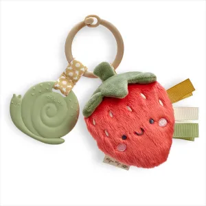 Itzy Ritzy Itzy Pal™ Plush   Teether - Strawberry