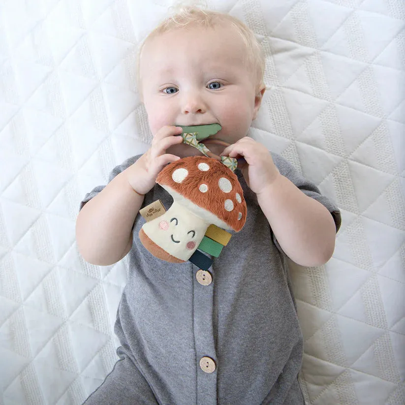 Itzy Ritzy - Pal Plush   Teether - Mushroom