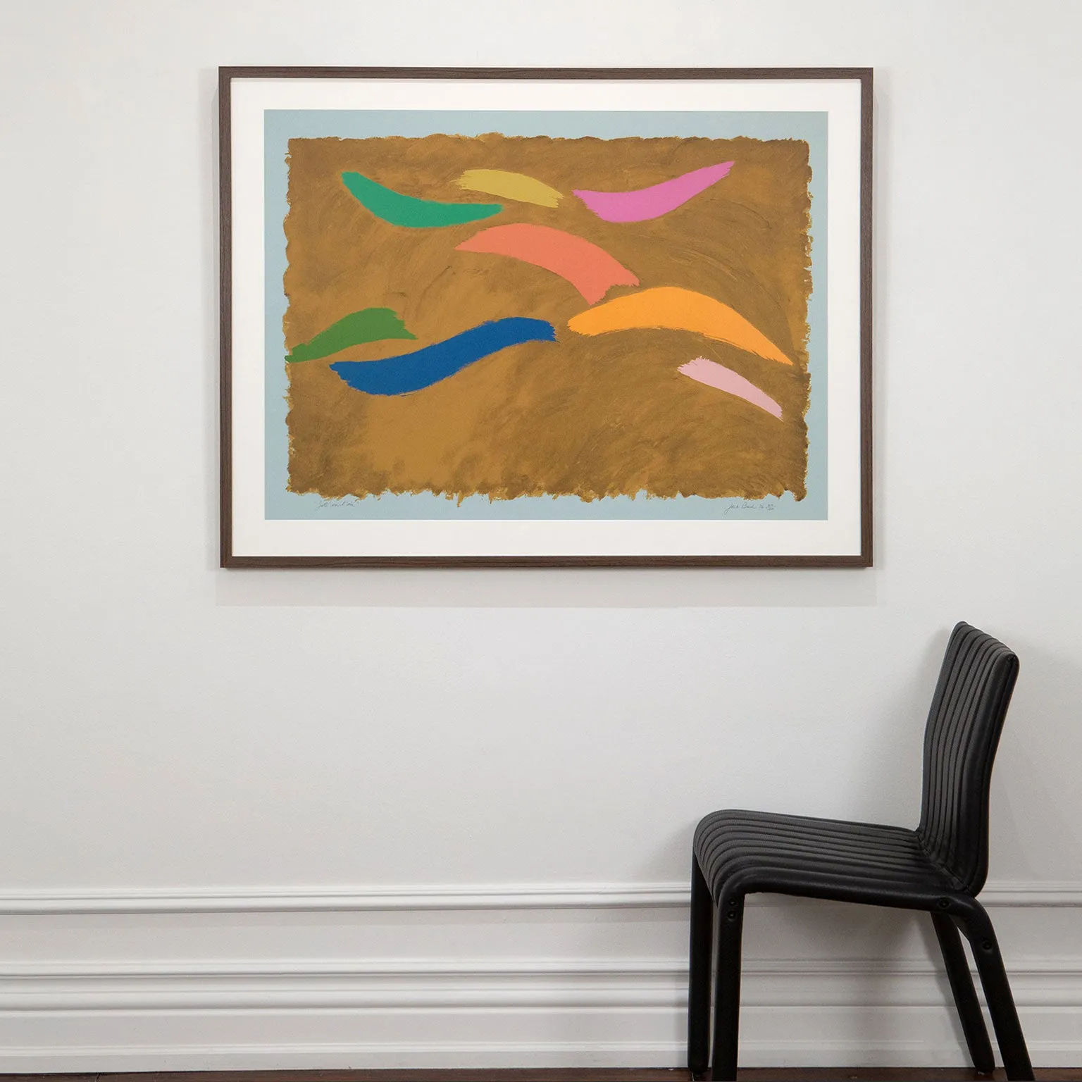 JACK BUSH "JETÉ EN L’AIR" SERIGRAPH, 1976
