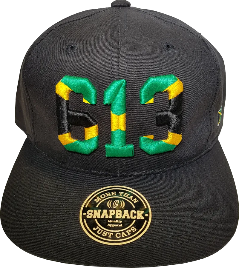 Jamaica Snapback Cap 613 Black