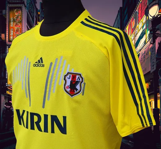 JAPAN 2013 ADIDAS PREDATOR FORMOTION YELLOW TRAINING JERSEY SHIRT LARGE  ジャージーシャツ  # L15337