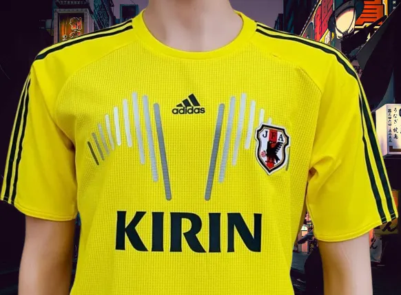 JAPAN 2013 ADIDAS PREDATOR FORMOTION YELLOW TRAINING JERSEY SHIRT LARGE  ジャージーシャツ  # L15337