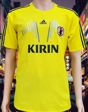 JAPAN 2013 ADIDAS PREDATOR FORMOTION YELLOW TRAINING JERSEY SHIRT LARGE  ジャージーシャツ  # L15337