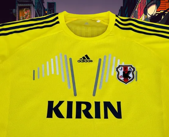JAPAN 2013 ADIDAS PREDATOR FORMOTION YELLOW TRAINING JERSEY SHIRT LARGE  ジャージーシャツ  # L15337
