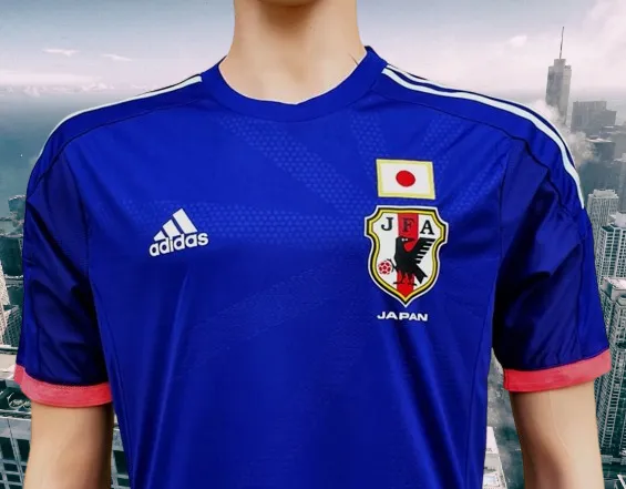 JAPAN 2015-2016 EAFF EAST ASIAN CUP HOME JERSEY ADIDAS ADIZERO SHIRT MEDIUM ジャージーシャツ # G85388