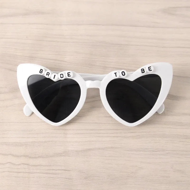 Just Married Sunglasses Wedding Bridal Shower Decoration Bride Groom Team Bride Sun Glasses Bridesmaid Gift Bachelorette Party