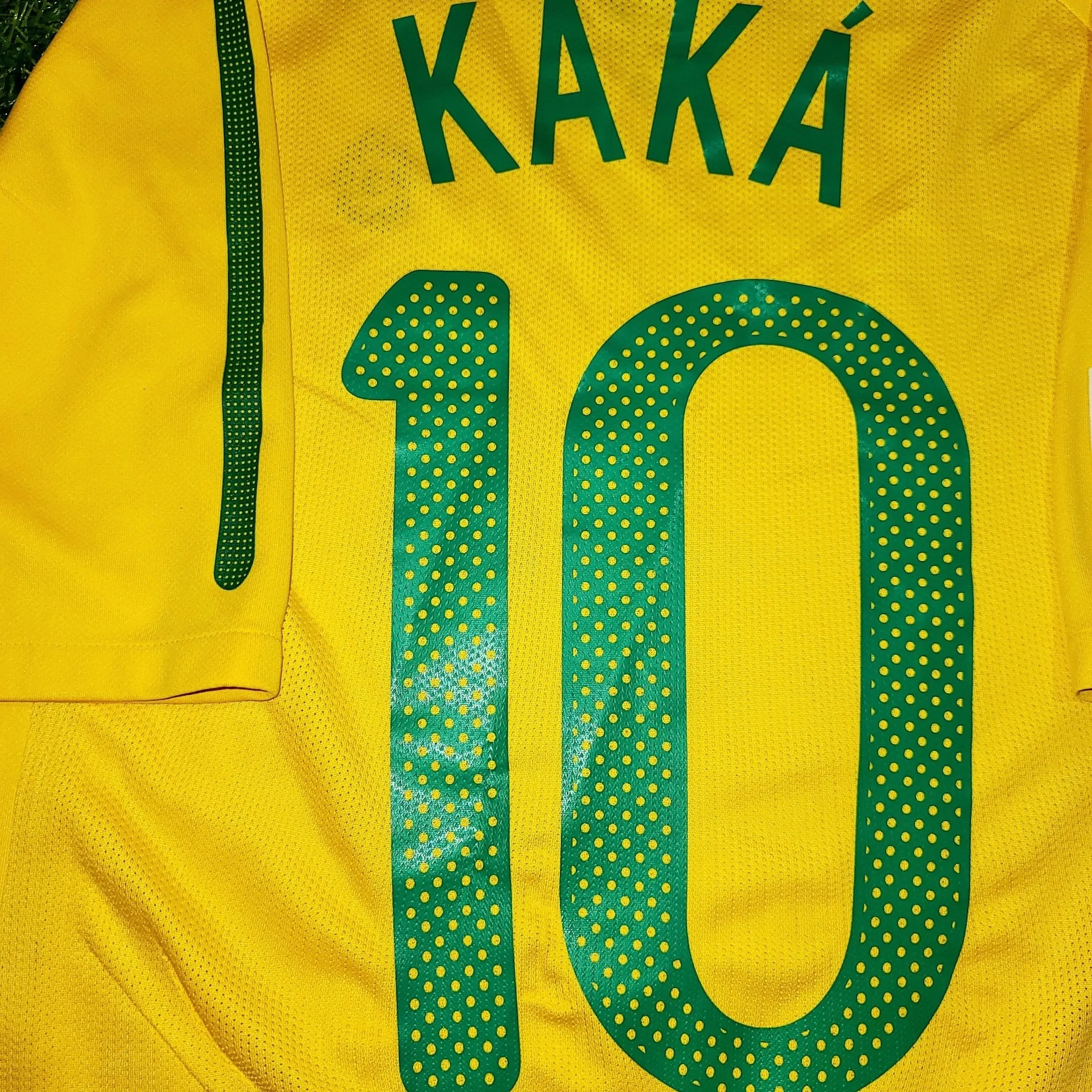 Kaka Brazil WORLD CUP 2010 PLAYER ISSUE Jersey Shirt Camiseta M SKU# 369276-703