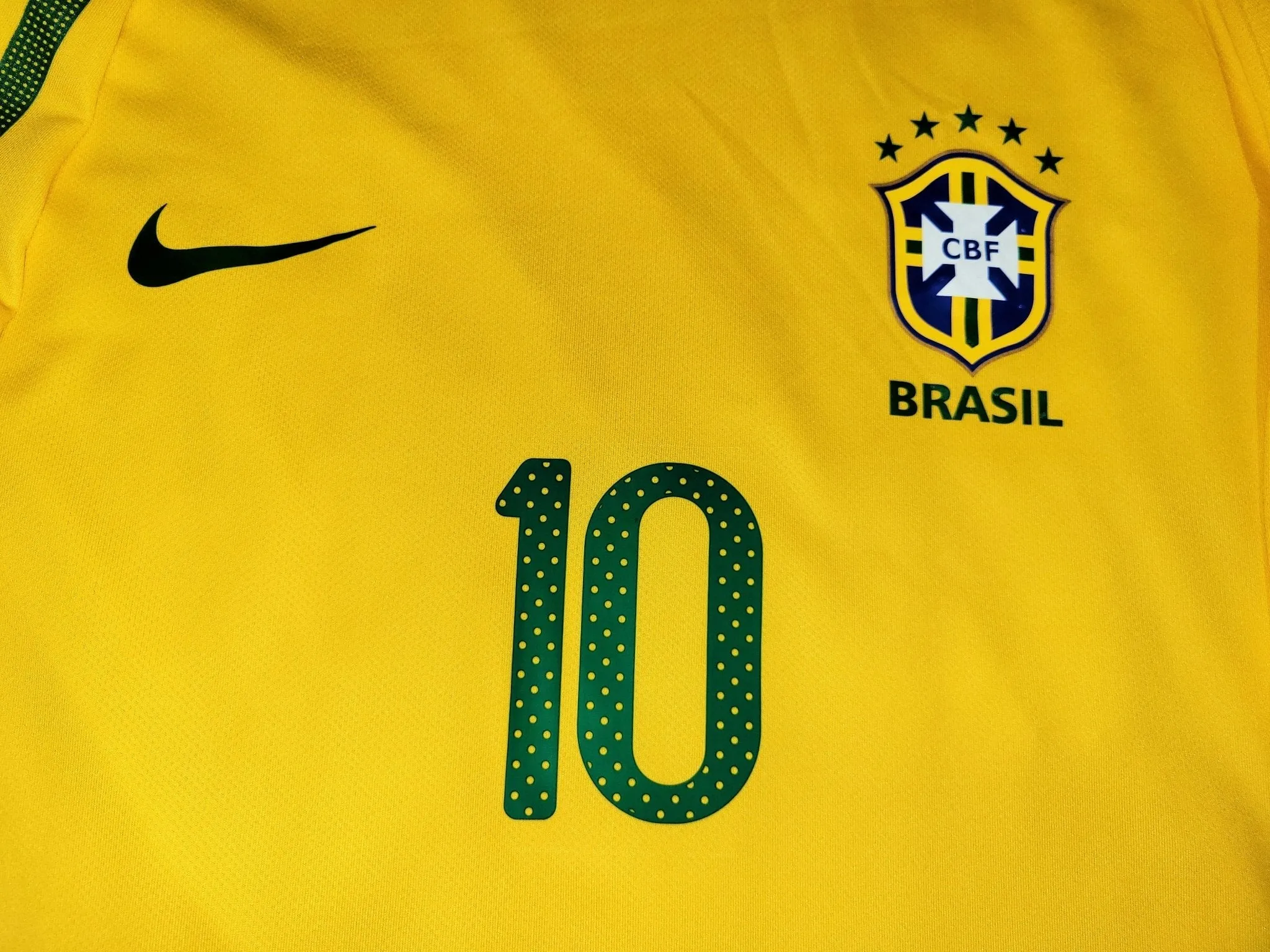 Kaka Brazil WORLD CUP 2010 PLAYER ISSUE Soccer Jersey Shirt XL SKU# 369276-703