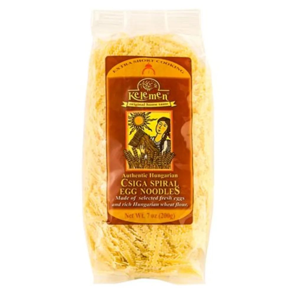 Kelemen Authentic Hungarian Csiga Spiral Egg Noodles - 7 oz / 200 g