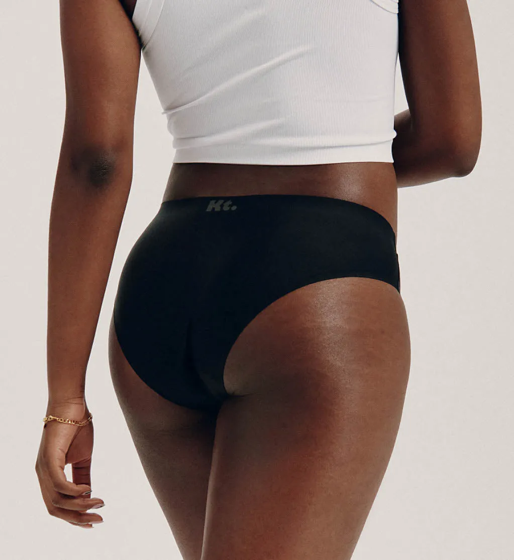 (Kit Item) First Period Kit Leakproof Underwear Night Sky/Beige/Black 3-Pack | Bikini