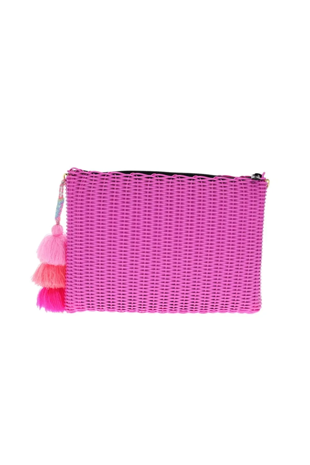 Large Chicle Lemon Drop Citron Clutch