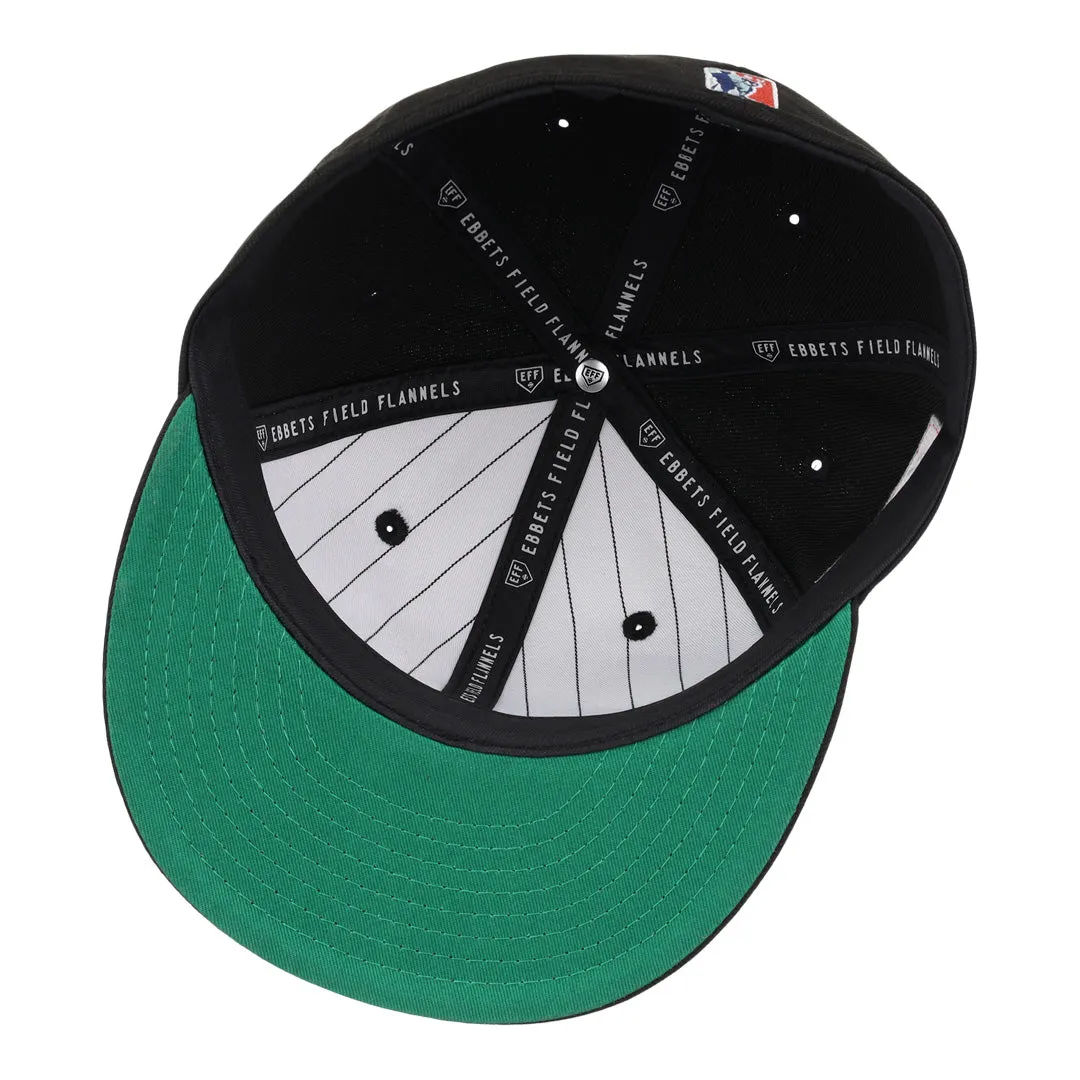 Louisville Black Caps NLB Team Color Fitted Ballcap