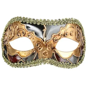 Luciana Metallic Eye Mask