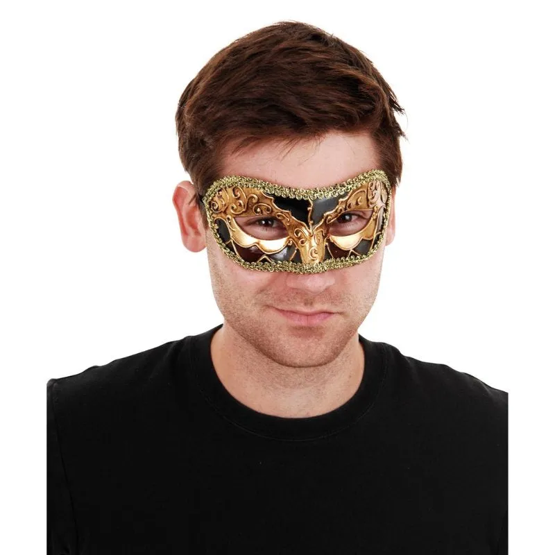 Luciana Metallic Eye Mask