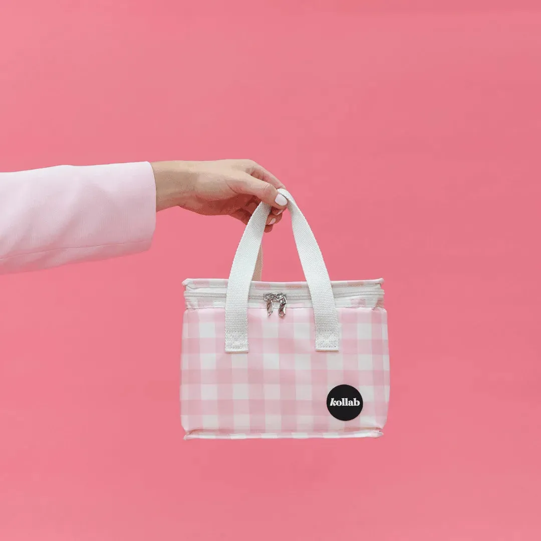 Lunch Box Candy Pink Check