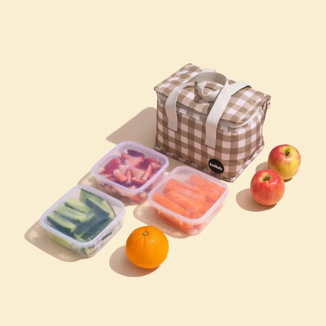 Lunch Box Candy Pink Check