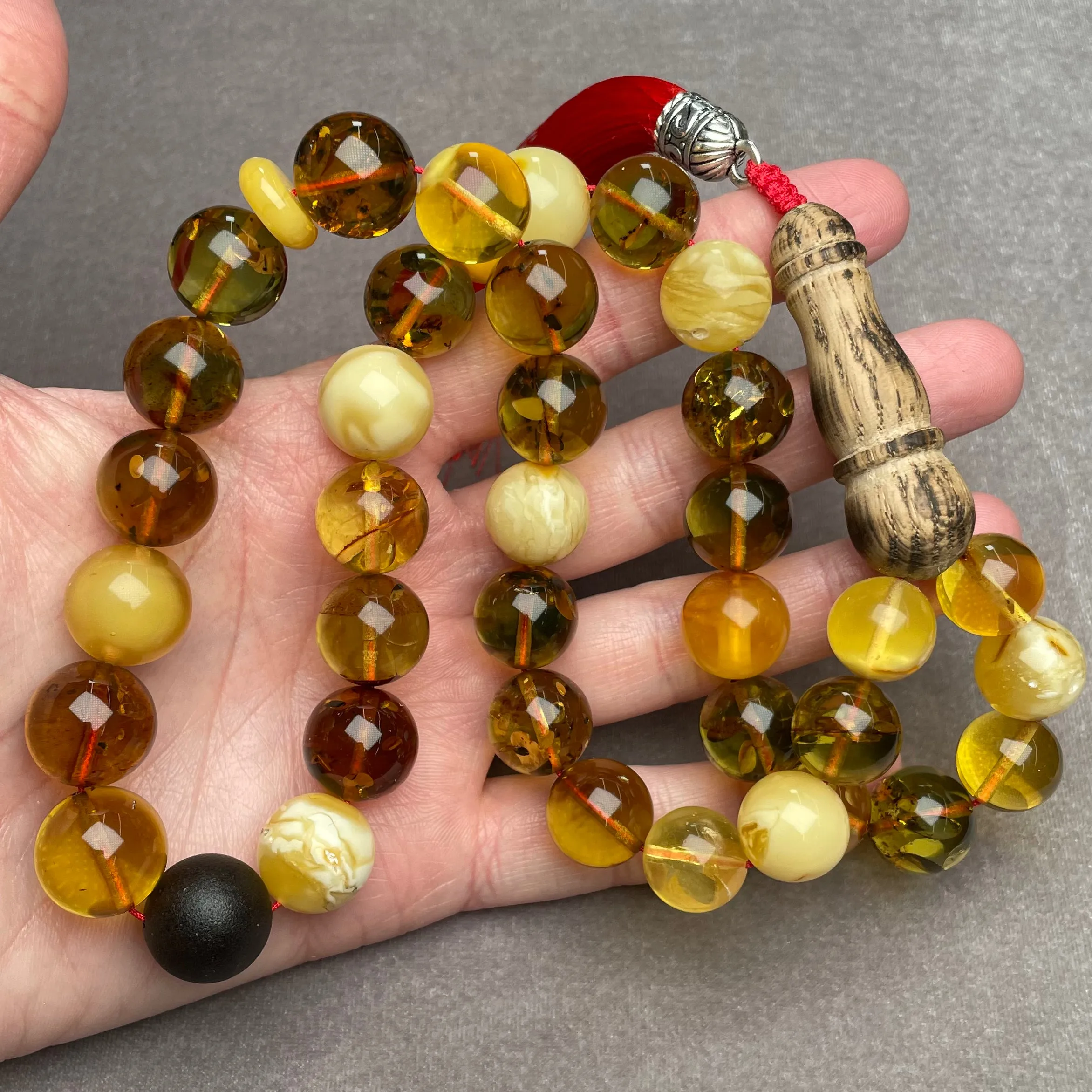 MACKINTOSH AMBER MISBAHA 14,7mm 71,7g