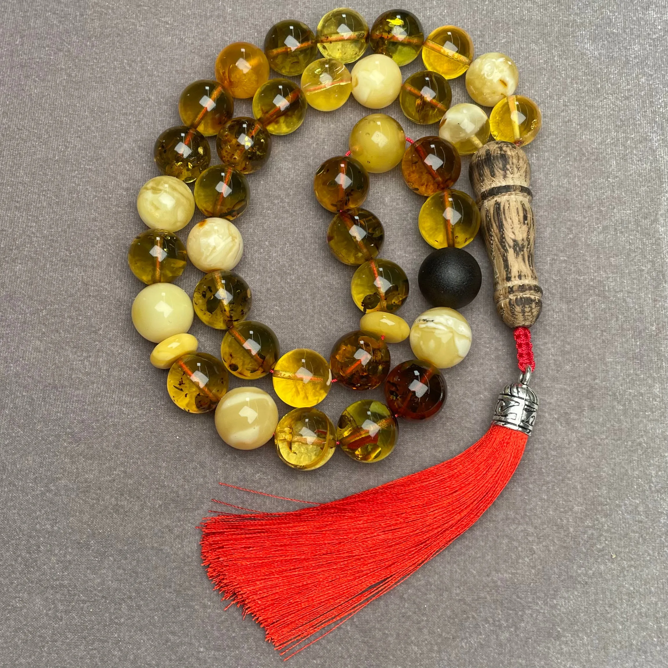MACKINTOSH AMBER MISBAHA 14,7mm 71,7g