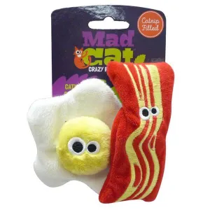 Mad Cat Eggs & Bacon with Catnip & Silvervine Twin Pack