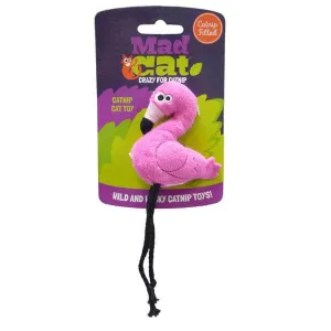 Mad Cat Flingin' Flamingo with Catnip & Silvervine