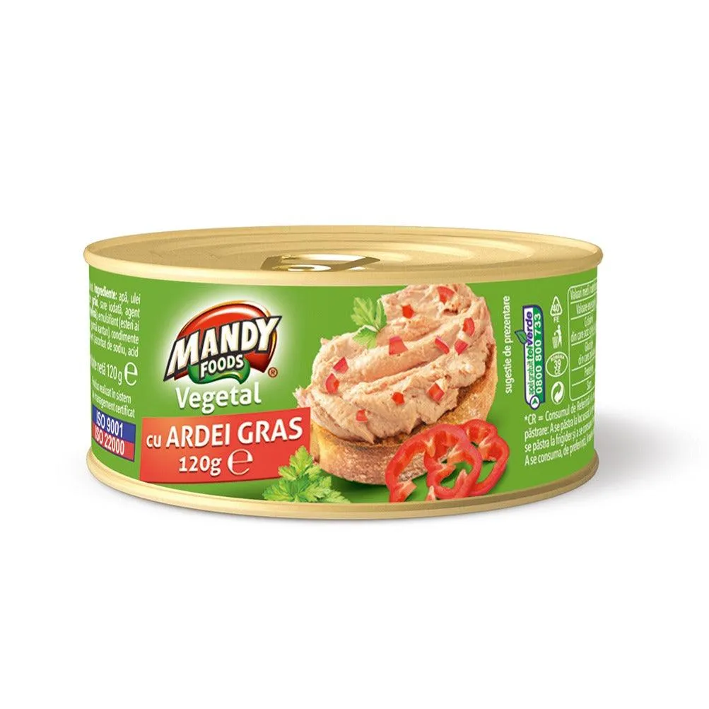 Mandy Vegetable Pate With Peppers -120 g