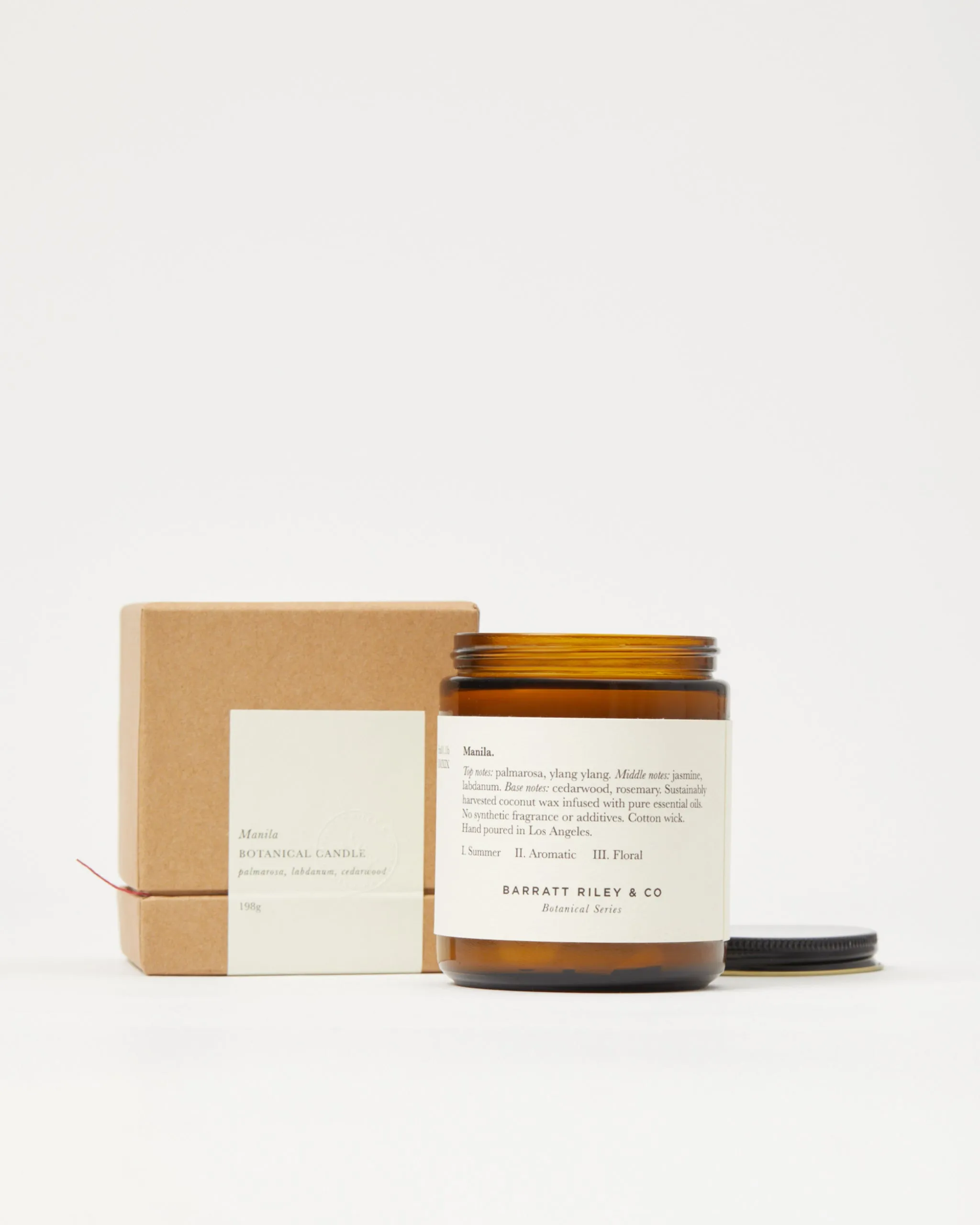 Manila Botanical Candle