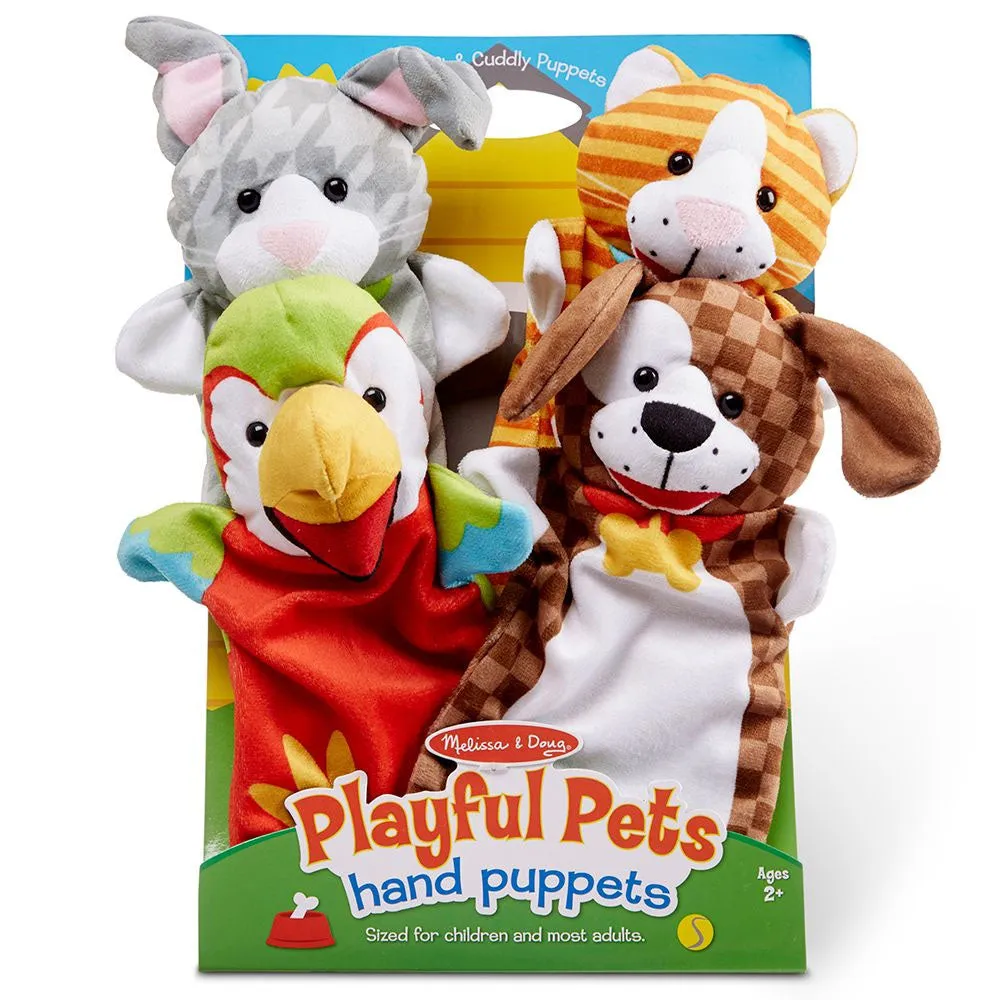 Melissa and Doug - Playful Pets Hand Puppets
