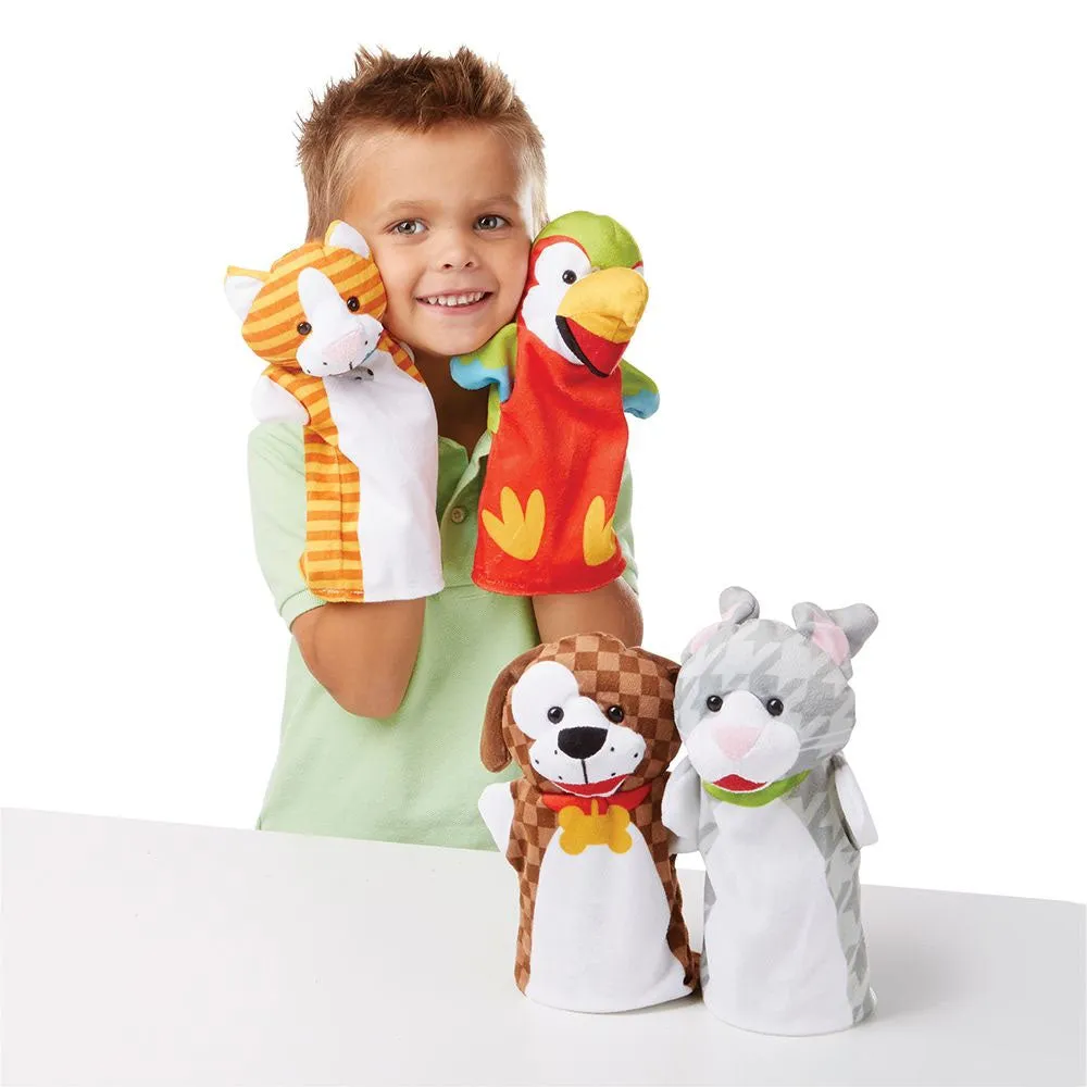 Melissa and Doug - Playful Pets Hand Puppets