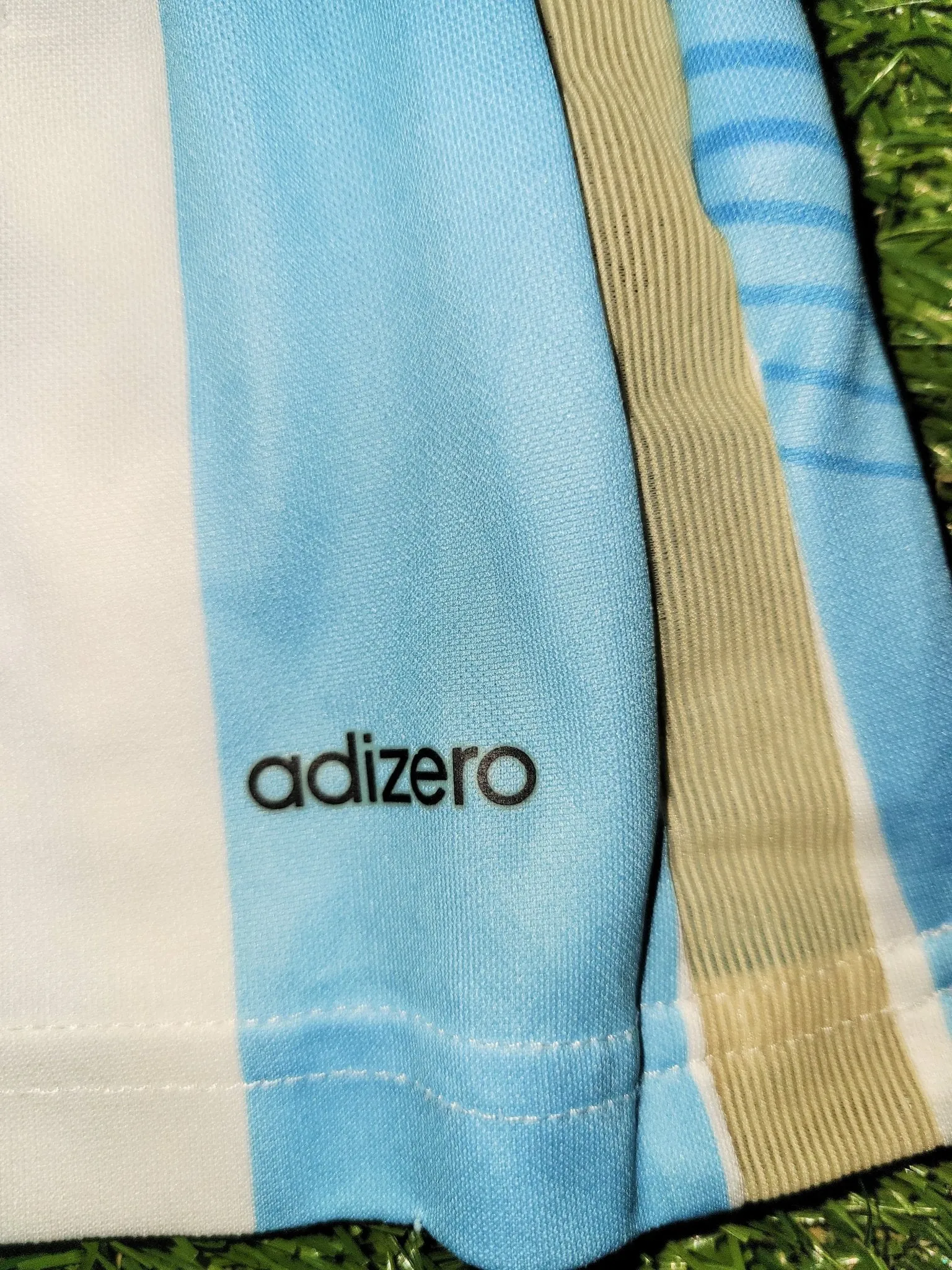 Messi Argentina 2014 WORLD CUP SEMIFINAL ADIZERO PLAYER ISSUE Jersey Shirt Camiseta M SKU# G74570