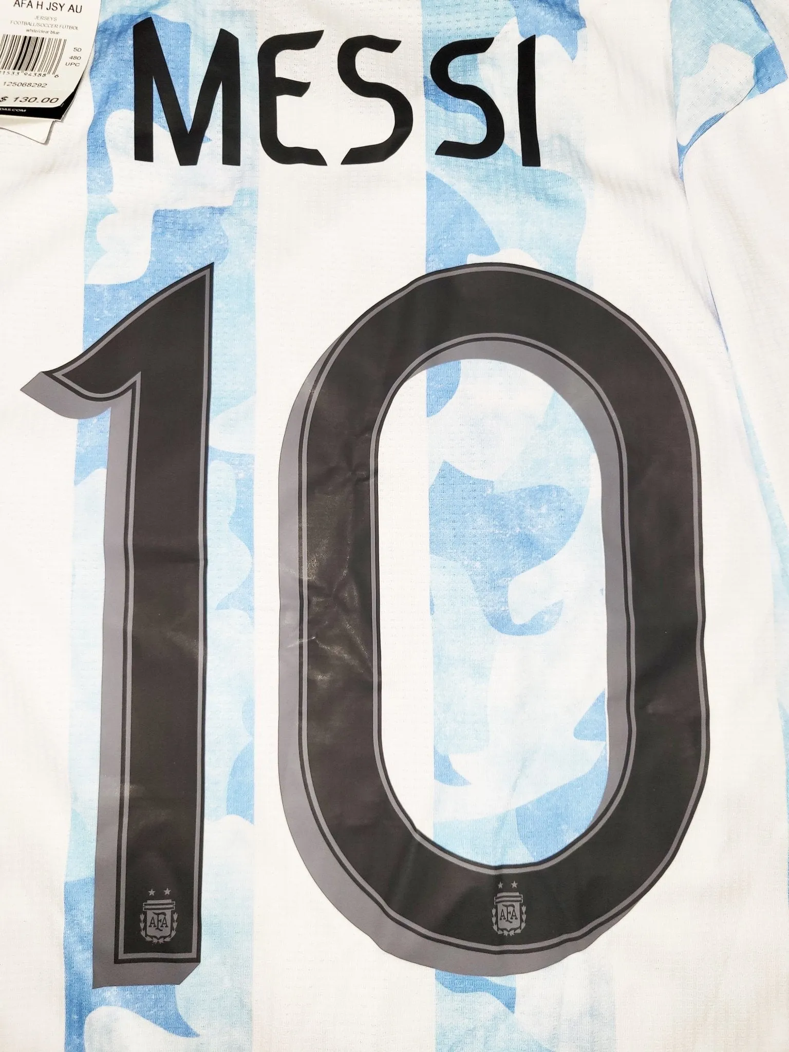 Messi Argentina 2020 2021 2022 COPA AMERICA FINAL PLAYER ISSUE Home Soccer Jersey Shirt BNWT M SKU# FS6568