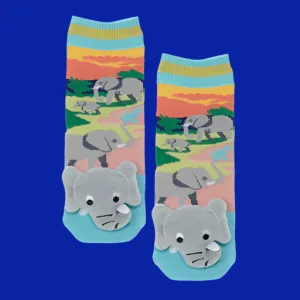 Messy Moose Elephant Baby Socks