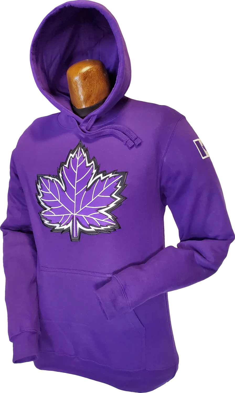 Mighty Maple Canada Hoodie Purple