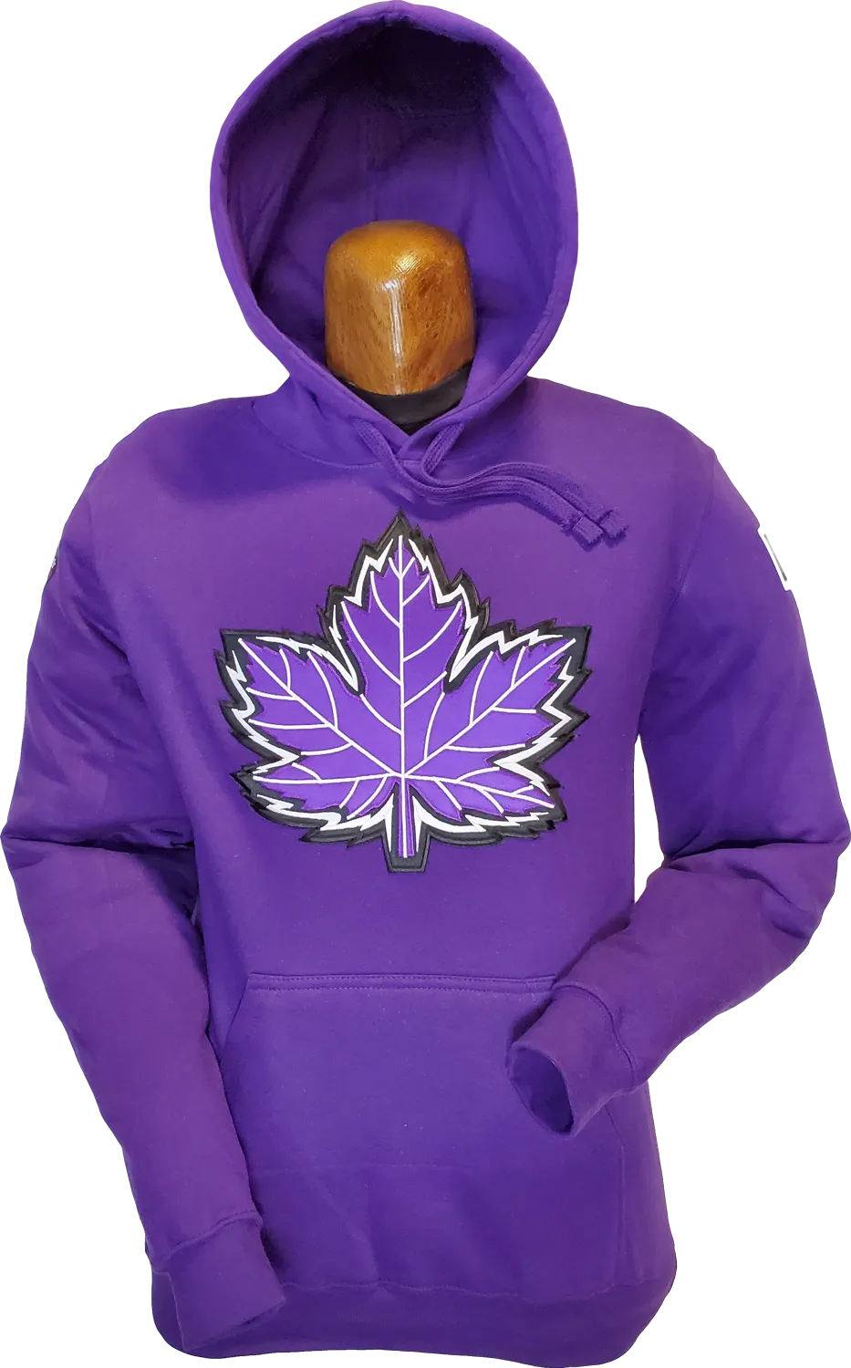 Mighty Maple Canada Hoodie Purple
