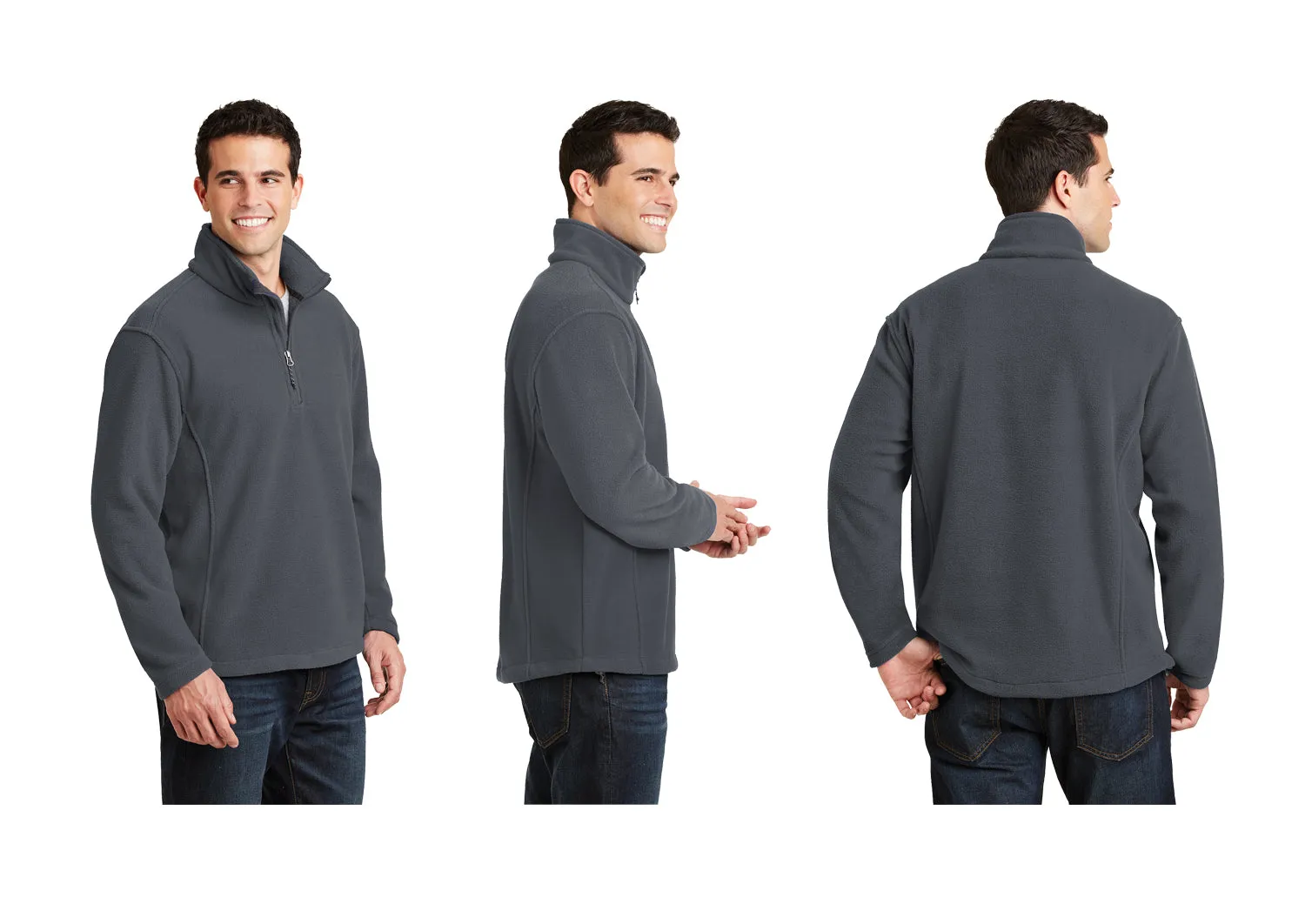 National Panhellenic Conference Quarter Zip Fleece Pullover