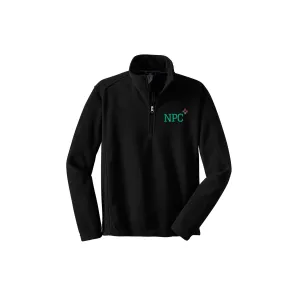 National Panhellenic Conference Quarter Zip Fleece Pullover