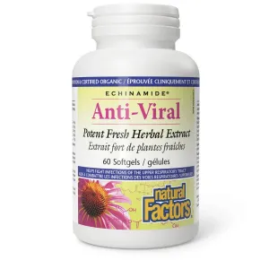 Natural Factors Echinamide Anti-Viral Potent Fresh Herbal Extract