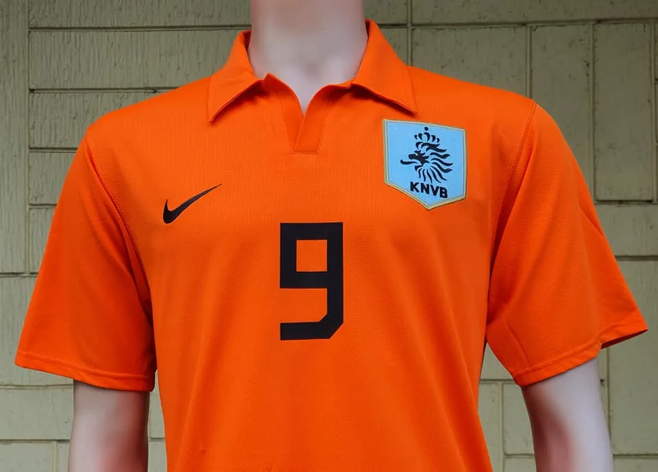 NETHERLANDS 2006 WORLD CUP V. NISTELROOY 9 JERSEY NIKE HOME SHIRT TRIKOT VOETBAL MEDIUM  SOLD !!!