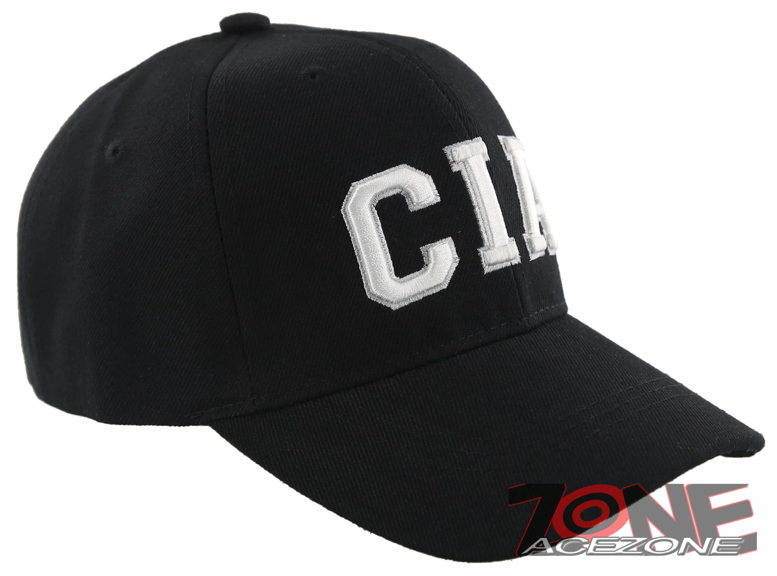 NEW! CIA CENTRAL INTELLIGENCE AGENCY AGENT NATIONAL BASEBALL CAP HAT BLACK