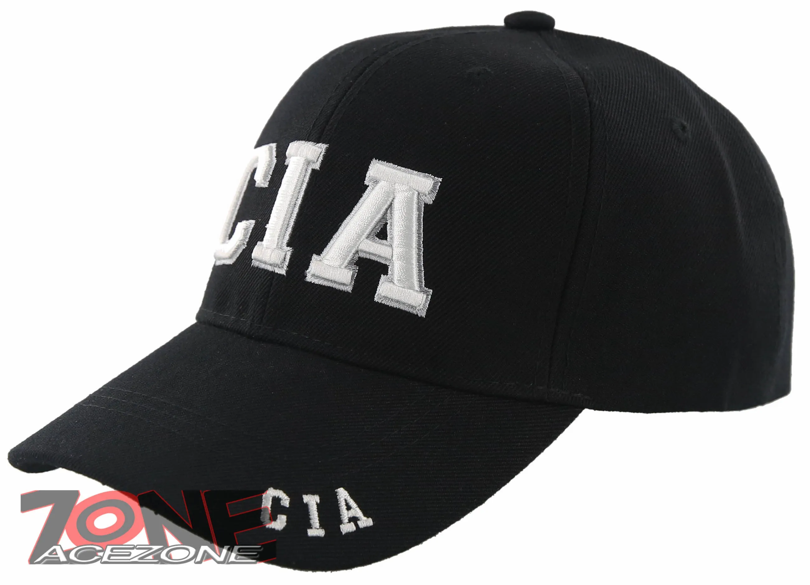 NEW! CIA CENTRAL INTELLIGENCE AGENCY AGENT NATIONAL BASEBALL CAP HAT BLACK