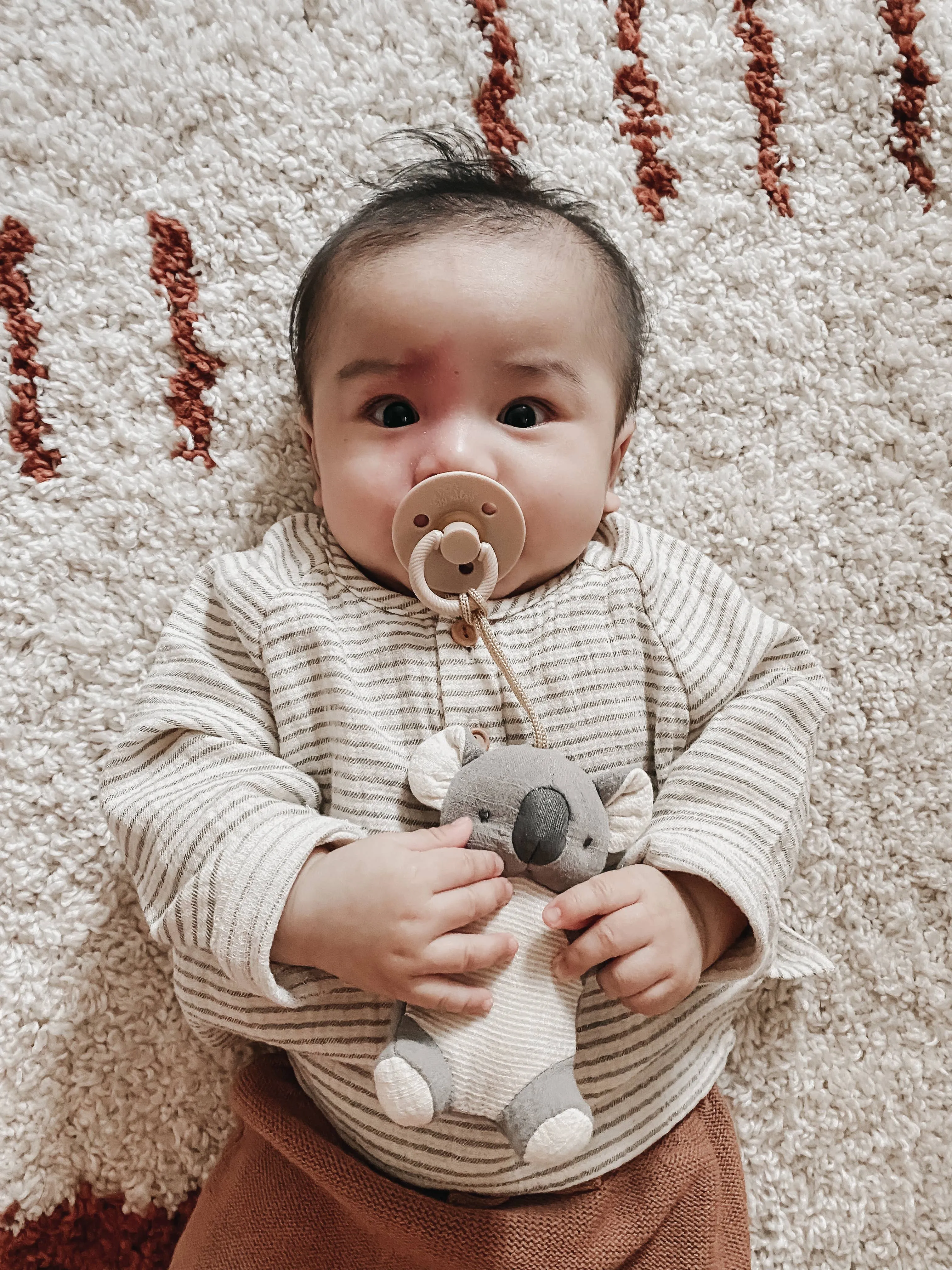*NEW OPTIONS* Bitzy Pal Natural Rubber Pacifier & Plush