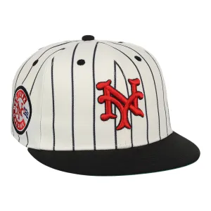 New York Cubans NLB Pinstripe Fitted Ballcap
