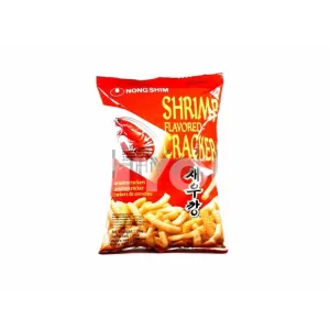 Nongshim Shrimp Flavoured Crackers 75g ~ 农心韩国虾饼 75g