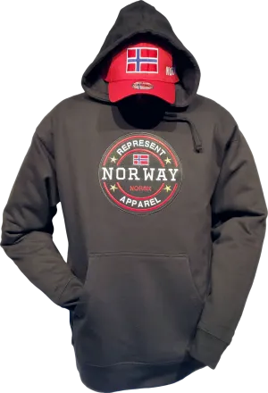 Norway Hoodie Benchmark Black