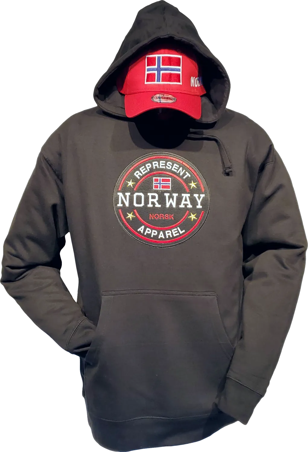 Norway Hoodie Benchmark Black