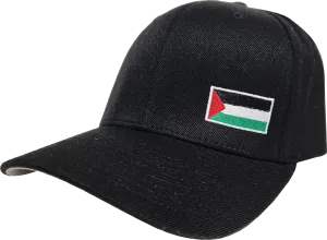 Palestine Cap Black FLEXFIT®