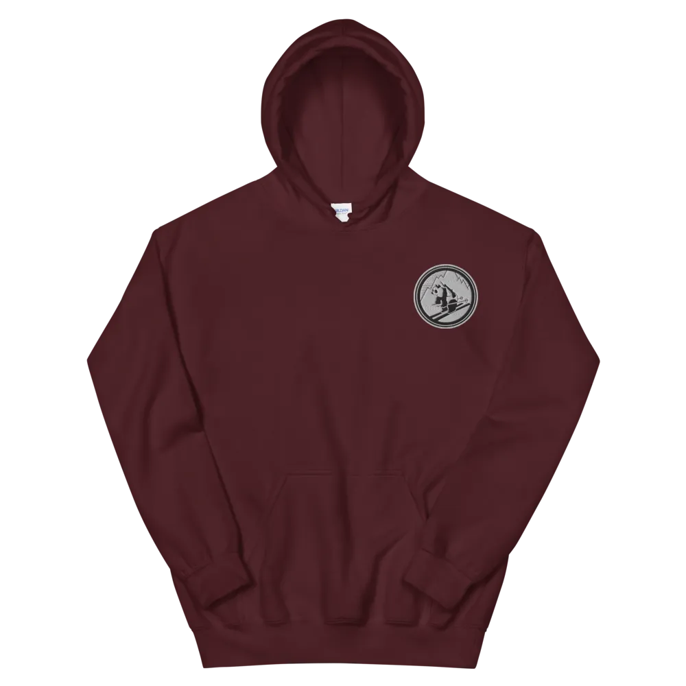 Pando Commando Embroidered Unisex Hoodie