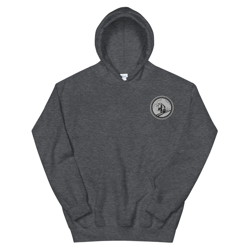 Pando Commando Embroidered Unisex Hoodie