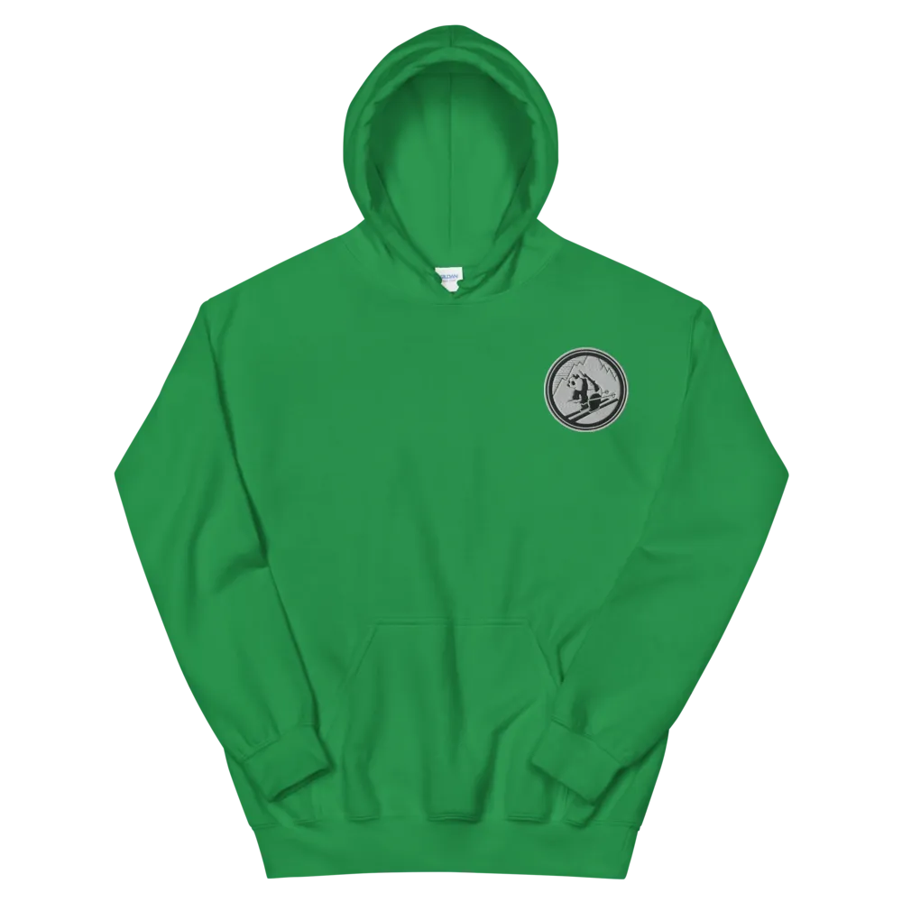 Pando Commando Embroidered Unisex Hoodie