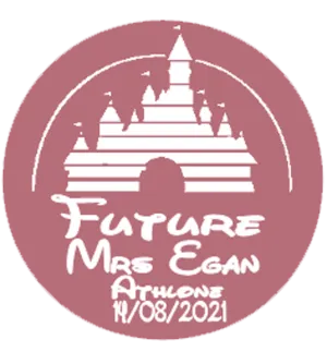Personalised Future Mrs Bride badge