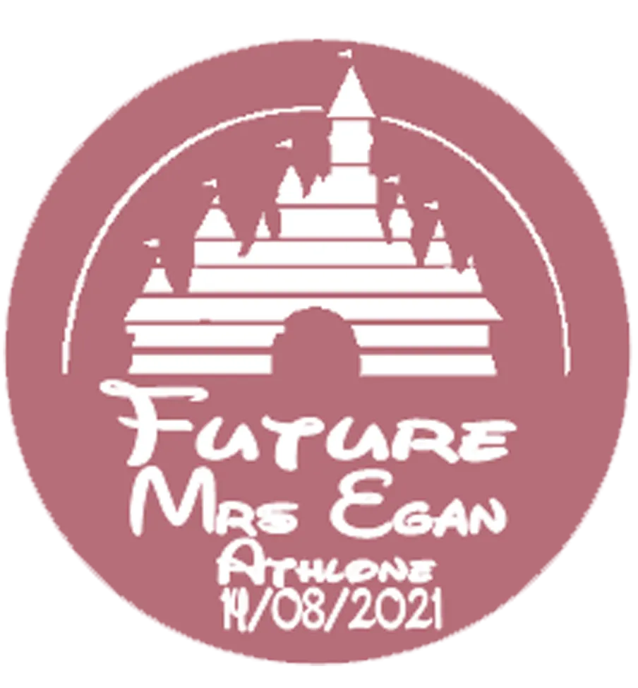Personalised Future Mrs Bride badge